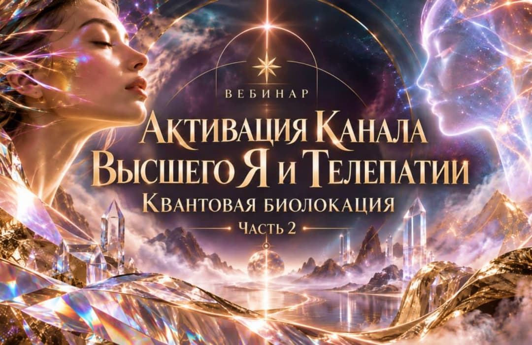 Активация Канала Высшего Я и Телепатии. Часть 2