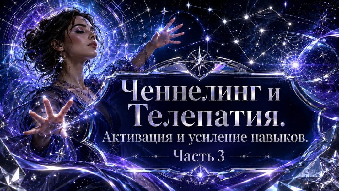 Ченнелинг и Телепатия. Часть 3